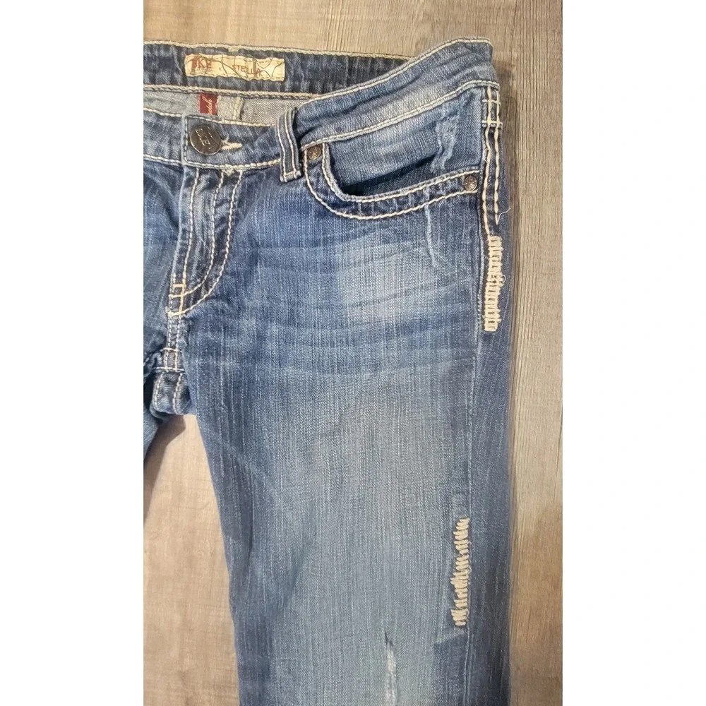 BKE Jeans Womens 29X31.5 Stella Bootcut Flap Pockets Casual Western Rodeo Y2K - Picture 3 of 15